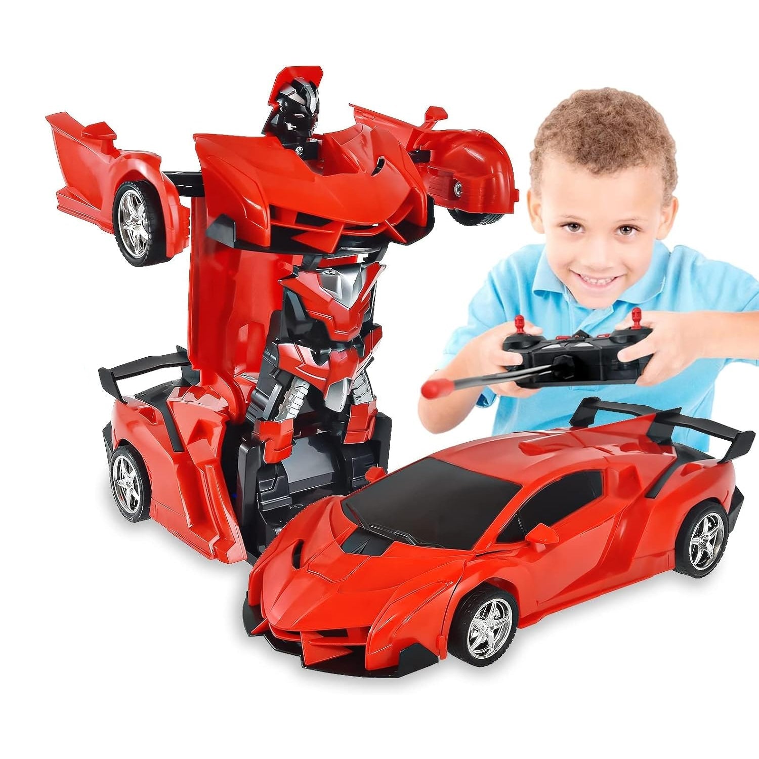 2 In 1 Automatic Robot Converted Remote Control Car With Light Scale 360°Drifting Deformation Robot Car Toy Kids Boys, Robot Convert Unique Toy For Boys (1 Pc) 2 In 1 Automatic Robot Converted Remote Control Car With Light Scale 360°Drifting Deformation Robot Car Toy Kids Boys, Robot Convert Unique Toy For Boys (1 Pc)